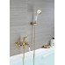 Комплект смесителей для ванны 3 в 1 Ganzer GZ77037E золото