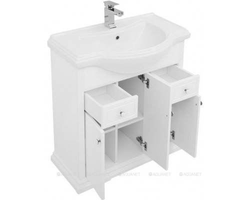 Мебель для ванной Aquanet Лагуна Классик 80 белый