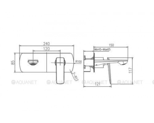 Смеситель для раковины Haiba HB80548-7