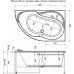 Фронтальная панель для ванны Aquanet Graciosa 150 R