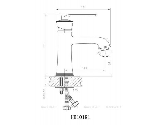 Смеситель для раковины Haiba HB10181