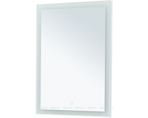 Зеркало Aquanet Гласс 60 белый LED