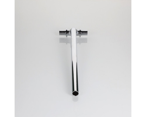 Аксиальный фитинг- тройник с хромированной латунной трубкой короткий 20(2,8)х15х16(2,2) L 300 мм