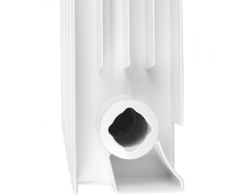 STOUT STYLE 350 6 секций радиатор биметаллический боковое подключение (белый RAL 9010)