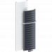 Радиатор вертикальный биметаллический RIFAR CONVEX Ventil 500 х 22 секции Антрацит