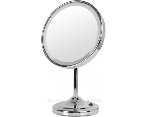Косметическое зеркало Aquanet 8070 (с LED-подсветкой, настольное)