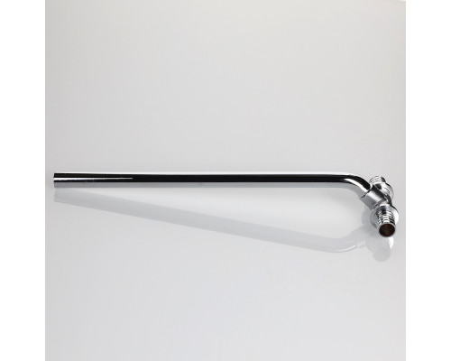 Аксиальный фитинг- тройник с хромированной латунной трубкой короткий 20(2,8)х15х20(2,8) L 300 мм