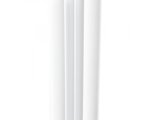 STOUT Bravo 500 10 секции радиатор алюминиевый нижнее правое подключение (белый RAL 9010)