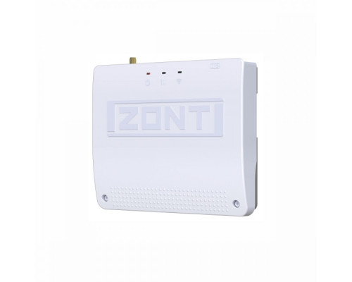 Отопительный GSM / Wi-Fi контроллер ZONT SMART 2.0 (744) на стену и DIN-рейку, 3 выхода