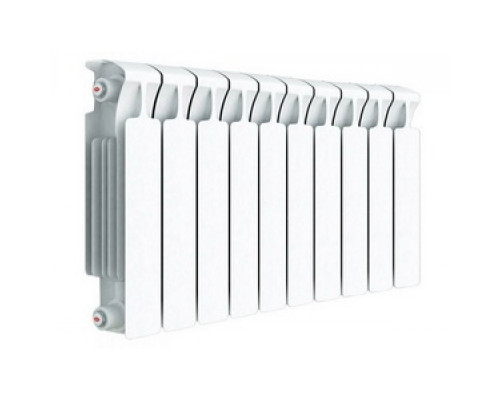 Радиатор биметаллический Rifar Monolit 500 х 100 12 секций, цвет белый