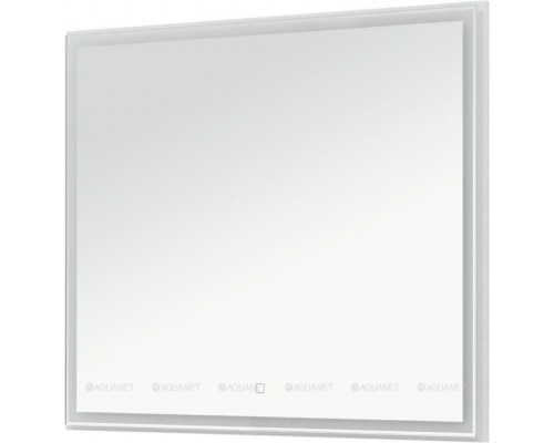 Зеркало Aquanet Nova Lite 90 белый LED