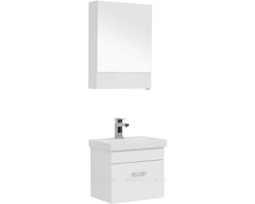 Мебель для ванной Aquanet Нота 50 (Moduo Slim) белый