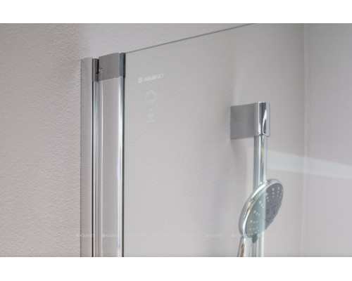 Шторка для ванны Aquanet Beta 4 NF6222-hinge, прозрачное стекло