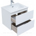 Мебель для ванной Aquanet Алвита New 60 2 ящика, белый матовый