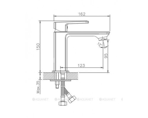 Смеситель для раковины Haiba HB10176