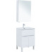 Мебель для ванной Aquanet Алвита New 60 1 ящик, 2 дверцы, белый матовый