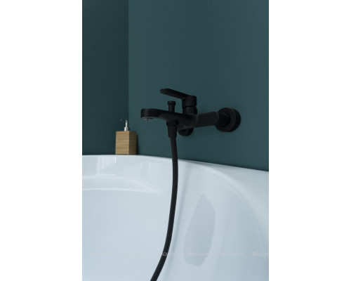 Смеситель для ванны с душем Aquanet Passion AF300-20B