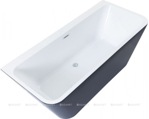 Акриловая ванна Aquanet Family Perfect 170x75 13775 Gloss Finish (панель Black matte)