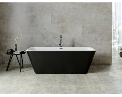 Акриловая ванна Aquanet Family Perfect 170x75 13775 Gloss Finish (панель Black matte)