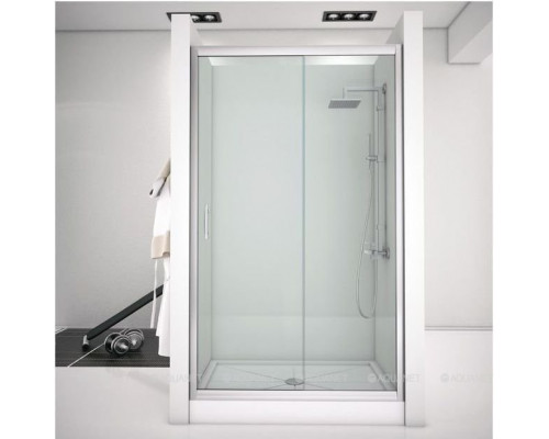 Душевая дверь Aquanet Alfa NAA6121 130, прозрачное стекло