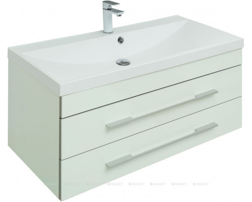 Мебель для ванной Aquanet Верона 100 белый (раковина Нота 284116)