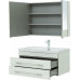Комплект мебели для ванной Aquanet Верона 90 белый (подвесной 2 ящика)