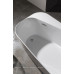 Акриловая ванна Allen Brau Priority 1 170x80 2.31001.20/AM белый/антрацит