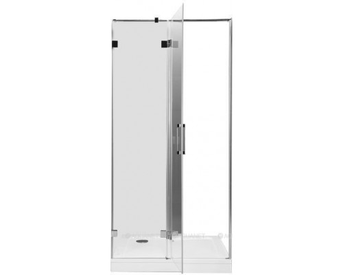 Душевая дверь Aquanet Beta NWD6221 100 L, прозрачное стекло