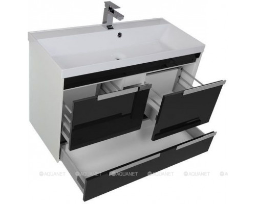 Мебель для ванной Aquanet Тиволи 100 черный
