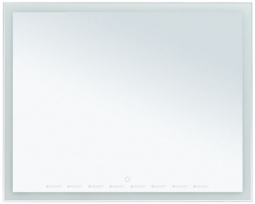 Зеркало Aquanet Гласс 100 белый LED