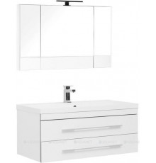 Мебель для ванной Aquanet Верона NEW 100 белый (подвесной 2 ящика)
