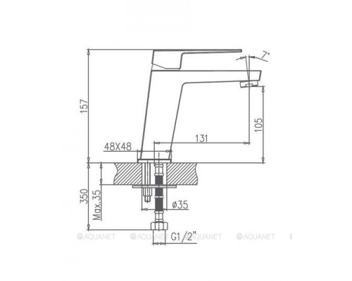 Смеситель для раковины Haiba HB10191