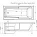Фронтальная панель для ванны Aquanet Taurus 170