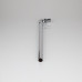 Угловой аксиальный фитинг с хромированной латунной трубкой короткий 20(2,8)х15 L 300 мм