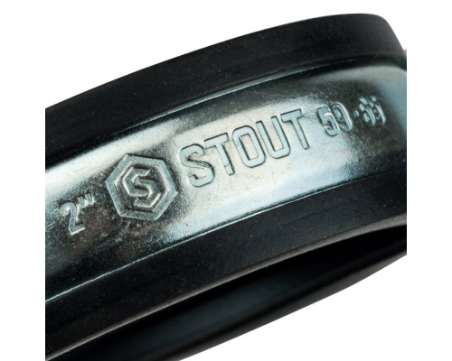 STOUT SAC-0020-Комплекты для труб: хомут, шуруп, дюбель пластиковый 2