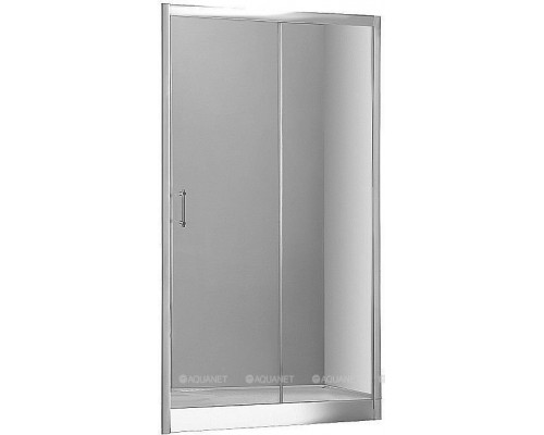 Душевая дверь Aquanet Alfa NAA6121 140, прозрачное стекло