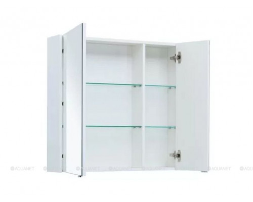 Зеркало-шкаф Aquanet Палермо 80 белый