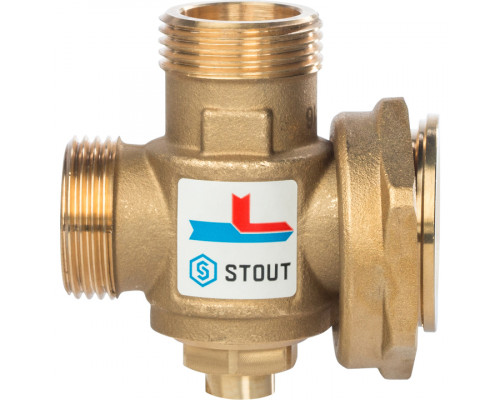 STOUT SVM-0050 Термостатический смесительный клапан G 1