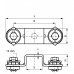 Соединитель седельный для профиля WM35 BIS RapidRail, Walraven