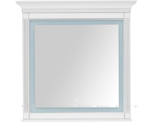 Зеркало Aquanet Селена 105 белый/серебро