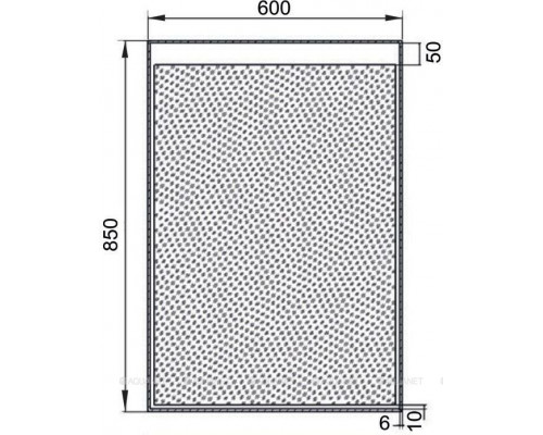 Зеркало Aquanet Палермо 6085 LED