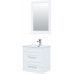 Комплект мебели для ванной Aquanet Бостон М 60 белый матовый