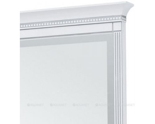 Зеркало Aquanet Селена 120 белый/серебро